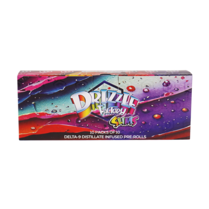 drizzle factory vape pen , Drizzle factory pens, drizzle factory slims, wax pen drizzle, Slims Pre-rolls – Delta-9 Distillate Infused – Carton (10 Packs)