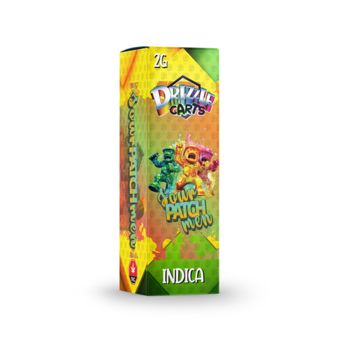 drizzle factory vape pen , Drizzle factory pens, drizzle factory slims, wax pen drizzle, Sour Patch Men – 2g Vape Cart